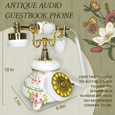 Party European Wedding Phone Guest Book Audio Guest Book FiayaCom Message Recorder