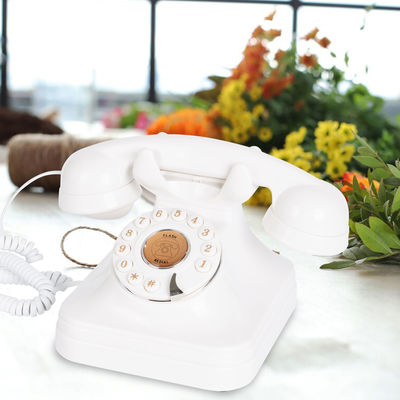 Stylish Wedding Guest Book Phone Rechargeable Power Vintage Phone Recorder For Wedding