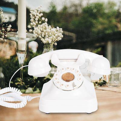 Stylish Wedding Guest Book Phone Rechargeable Power Vintage Phone Recorder For Wedding