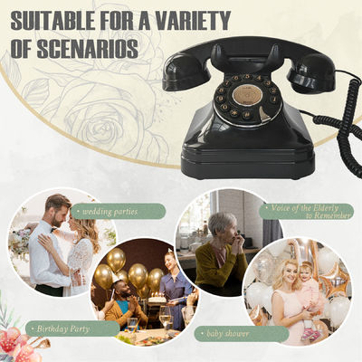 Personalized Audio Guest Book Voicemail 32GB  Leave A Message Phone Wedding