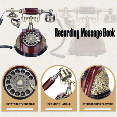 Unlimited Storage Capacity Audio Guest Book With Rechargeable Battery And USB Connectivity