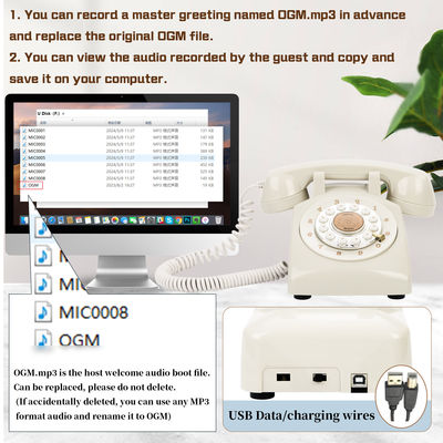 Plastic Voice Message Guest Book Wedding Audio Personalised Message Book For Keeping Memories