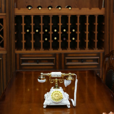 Bronze Wedding Phone Guest Book Rechargeable Telephone Audio Guest Book For Graduation