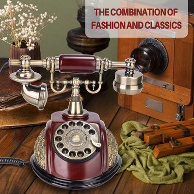 European Style Audio Guest Book Telephone Wedding Rechargeable For Collecting Messages