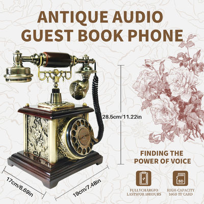 Modern Wedding Phone Guest Book Elegant Diy Audio Guest Book For Heartfelt Messages