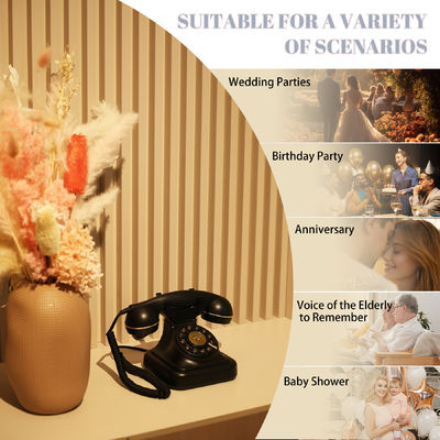 Occasion Guest Book Phone Rechargeable Voicemail Guest Book For Wedding Graduation