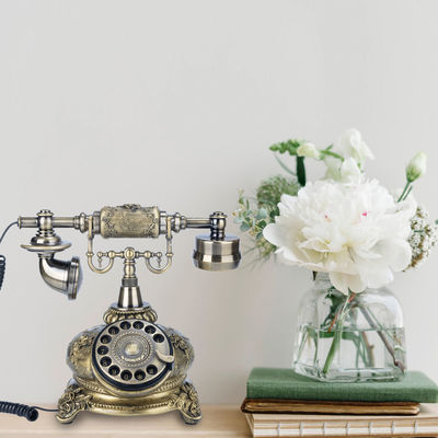 Bronze Guest Book Phone Antique Audio Guestbook Telephone For Confessional