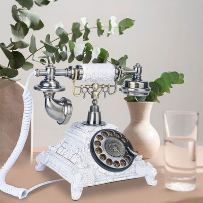 Party Gathering Guest Book Phone USB Interface Rotary  Phone Message Recording Wedding