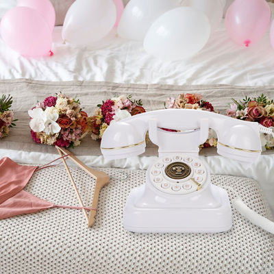 Clear Sound Telephone Guest Book 32GB Phone Guestbook For Weddings Birthday Celebrations