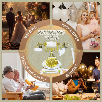 Showers Recording Guest Book Record Player Guest Book Wedding For Cherishing Moment