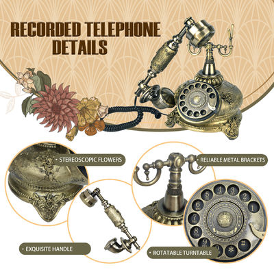 10Hour Battery Plastic Guest Book Telephone Memory Experience For Celebrations