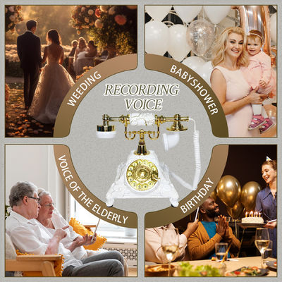 All Events Phone Guest Book Clear Audio Guestbook Phone  Showers For Capturing Memories