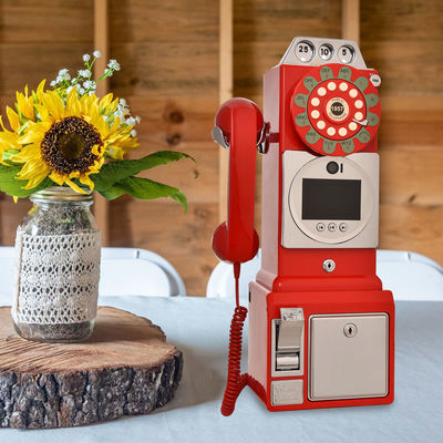 Plastic Video Guest Book Clear HD 1080P Video And Sound Phone Recording Wedding ISO