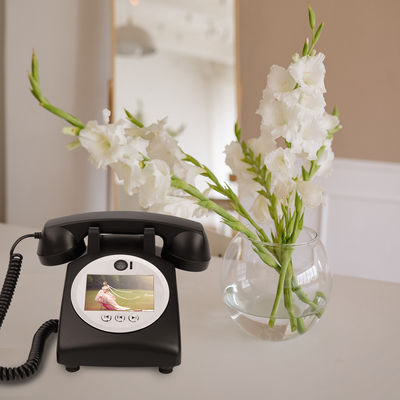 32GB Video Guest Book HD 1080P Telephone Guest Book With Night Light  For Cherished Memories