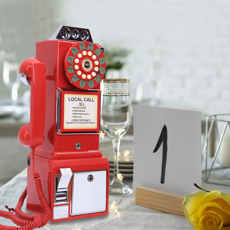 Memorable Event Recording Guest Book Red  Birthdays Voicemail Guest Book Phone
